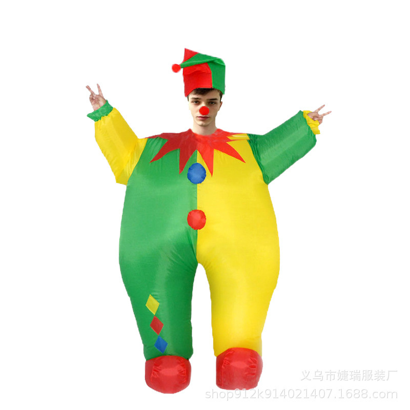 Yellow clown for adults