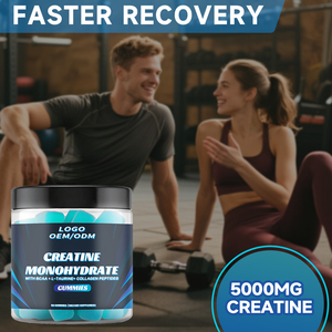 Oem Suni Private Label Ultieme <span class=keywords><strong>Creatine</strong></span> Monohydraat Gummies 5000Mg Voor Volwassenen Pre Workout Gummies - Product Image 5