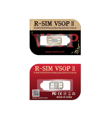 R-SIM R SIM VSOP2 SED MEP Flexible Card for iPhone 13 to 16 Dual Sim Series