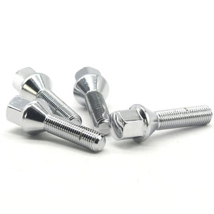 Bu Lông Và Bộ Chỉnh Đai Ốc Bánh Xe 1/2X20 Bu Lông Hình Nón 60 Độ Chrome Cứng - Product Image 5