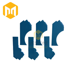 Cv217 cv228 cv216 <span class=keywords><strong>vsi</strong></span> Máy Nghiền mặc các bộ phận Vonfram cacbua đúc cao Chrome mangan khoang thép mặc tấm bát lót đá - Product Image 2