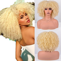 Perruques bouclées afro tendance pour femmes, styles brésiliens et vietnamiens, excellente qualité pour femmes noires, vente en gros directe usine