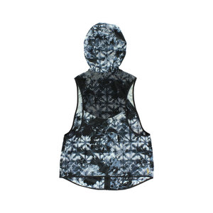 Chaleco con Capucha Tejido para Mujer ALALA, Negro/Blanco, Talla M, Origen China, 100% Auténtico - Product Image 3