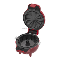 Machine à petit-déjeuner Aifa 2-en-1 : Mini-appareil de cuisson double face pour gâteaux et tartes, idéal pour la maison