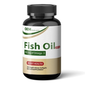 Cápsulas de Omega 3 de Marca Privada OEM, Cápsulas de Omega 3 6 9 Personalizadas con Mejor Calidad para Cápsulas de Omega 3-6-9, Aceite de Pescado - Product Image 1