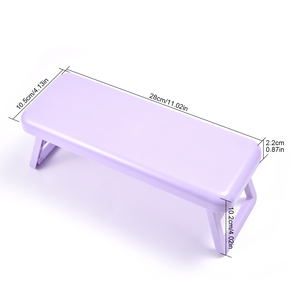 Portable <b>Nail</b> Art Folding <b>Nail</b> Arm Rest Cushion Manicure <b>Nail</b> Hand Pillow for Manicure Rest Stand with Non-slip Salon <b>Nail</b> <b>Tools</b> - Product Image 5