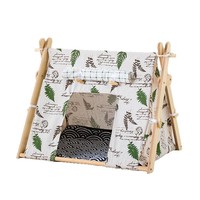 Tente pour animaux de compagnie imperméable et solide, utilisable toute l'année, lavable, respirante, chaude, pour chiens et chats