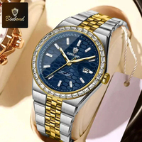 Jam Tangan Pria Binbond B7272 7272 Quartz Movement Stainless Steel Grosir Multi Dial Luminous Kalender Kasual untuk Pria