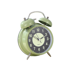 Fabrieksdirect geproduceerde klassieke dubbele belwekker, retro bureauklok in meerdere maten voor slaapkamer nachtkastje decoratie - Product Image 6