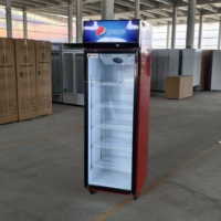 Réfrigérateur vertical en verre pour boissons gazeuses Coca-Cola, congélateur pour stockage de boissons, outils et équipements de réfrigération