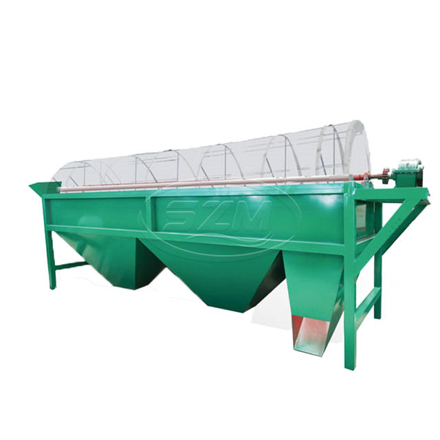 Small Agricultural Revolving Drum Animal Manure Mineral Organic and Compound Fertilizer Compost Screening Rotary Screen Machine
