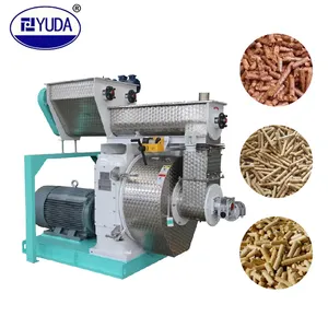 YUDA CE Approved MZLH420 Biomass Pellet Mill 0.5-1.5T/H wood pellet milling machine