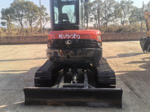 Excavatrice d'occasion certifiée CE Kubota 3 tonnes 6 tonnes en provenance du Japon Mini moteur Kubota KPLC Composants principaux Mini pelle d'occasion - Product Image 4