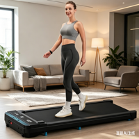 Tapis roulant électrique de bureau MERACH, utilisation à domicile ou au bureau, pliable, cadre en acier, 3,8 MPH, 40 dB, silencieux, portable, écran LED, mini télécommande