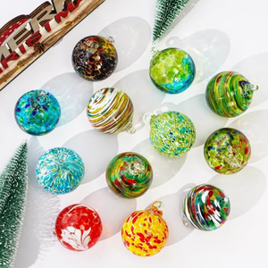 Boules de Noël en mousse de 8 cm en gros pour la maison, décorations de Noël, ornements, Adornos de Navidad - Product Image 5