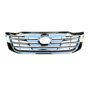 Para Toyota HILUX <span class=keywords><strong>VIGO</strong></span> 2012, <span class=keywords><strong>centro</strong></span> de personalización de fábrica, rejilla central de conversión de malla, rejilla de parachoques delantero - Product Image 2