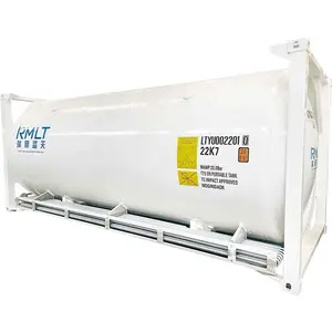 20FT Cryogenic Liquid LN2/LO2/LAr Storage Tank ISO Tank T75 Transport Container