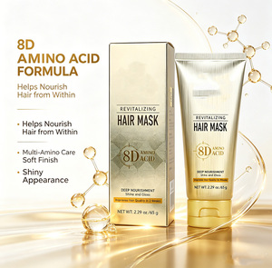 Tratamiento Capilar Revitalizante con Aminoácidos 8D, 65g, Reparación Profunda, Brillo y Luminosidad - Product Image 2