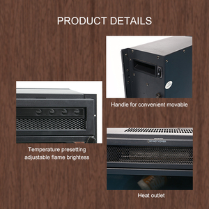 Nueva Chimenea Eléctrica Master Flame para Interiores y Exteriores con Certificación CE y Repisa - Product Image 6