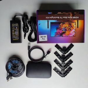 <span class=keywords><strong>Mejor</strong></span> valor 12 Efectos de escena Ajuste de color RGBIC sincronización de sonido y luz <span class=keywords><strong>TV</strong></span> sincronización luces LED para usted - Product Image 5