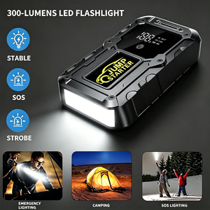 Démarreur de Batterie Portable 2000A/3000A pour Voiture avec 3 Modes et Lampe Torche, Vente Directe Usine, Modèle A34 - Product Image 3