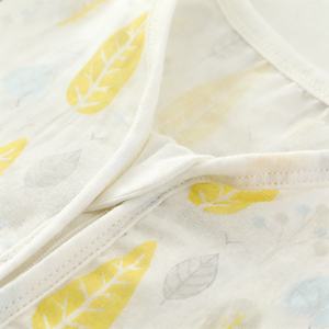 Chaleco de algodón de gasa sin mangas <span class=keywords><strong>para</strong></span> bebé, antibacteriano, antiestático, con estampado de animales, a prueba de patadas, <span class=keywords><strong>para</strong></span> todas las estaciones, <span class=keywords><strong>para</strong></span> recién nacidos, tejido. - Product Image 2