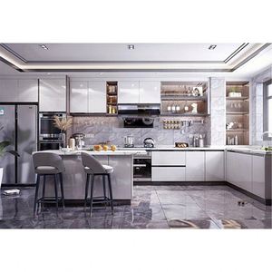 Cuisine de luxe avec comptoir, cuisines avec îlots, designs de cuisines, armoires de cuisine personnalisées avec comptoir - Product Image 6
