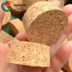 Custom Leakproof Wine Bottle Soft Wood Corks Tapered Cork Plugs Small Natural Wine Bottle Corks Stopper For Beer Liquor Bottles