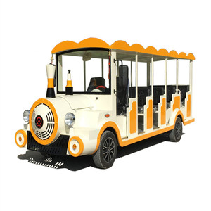 Electric Tour <b>Train</b> 14 Seater Battery Powered <b>Outdoor</b> City Park Passenger Vehicle - Product Image 1
