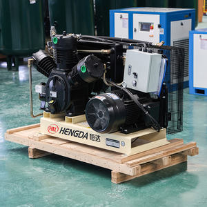 Compresor de Aire de Pistón Refrigerado por Aire Lubricado de Alta Presión Hengda de 30 bar, 22 kW, 1.2 m³/min para Soplado de Botellas Industriales - Product Image 6