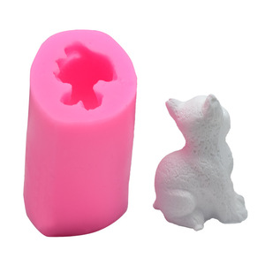 Herramienta para hornear DIY, molde para gatos, Fondant, decoración de pasteles de Chocolate, molde de silicona de arcilla líquida - Product Image 4