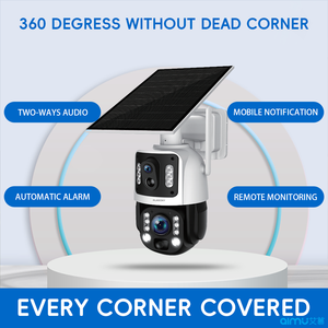 Nhà máy OEM 4 gam Wifi 6MP ba ống kính 20x Zoom quang học Tự động theo dõi CCTV <span class=keywords><strong>Camera</strong></span> PIR Mạng UBOX năng lượng mặt trời cctv <span class=keywords><strong>camera</strong></span> an ninh - Product Image 3