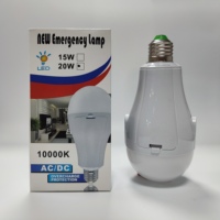 Tragbar 15 W 20 W Zwei Wiederaufladbare herausnehmbare Batterie Wiederaufladbare Glühbirne Aufladung Led-Notglühbirne