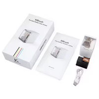 Printer Inkjet genggam portabel, Printer Inkjet Mini Wifi terhubung mudah dioperasikan, Printer ponsel banyak permukaan