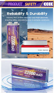 Batteria Hosopow ad Alta Capacità 39000mAh 5C per Droni FPV, 8S 29.6V, Batteria Semi-Solida per Droni, UAV, Aerei - Product Image 5