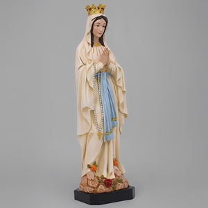 Statues religieuses catholiques en résine, vente en gros d'usine, statue de <span class=keywords><strong>Marie</strong></span>, mère de Jésus, moule en béton, Notre-Dame de <span class=keywords><strong>Lourdes</strong></span> - Product Image 3