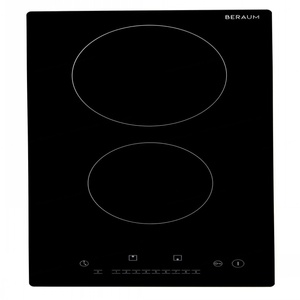 Placa de Cocina Eléctrica de 220v y 3200w, Placa de Vitrocerámica Integrada con Pantalla Táctil y Temporizador - Product Image 2