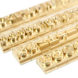 Troqueles de estampado en caliente de cuero con diseño personalizado, alfabeto digital para estampado en cuero, molde DIY - Product Image 5