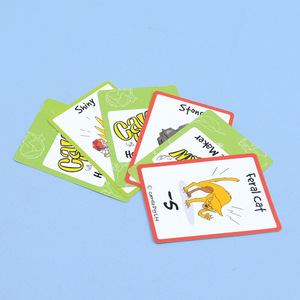 Cartões do alfabeto personalizado falando criança, impressão serviços visão palavras à prova d' água anel bebê educacional cognitivo cartões/flash cartões - Product Image 5