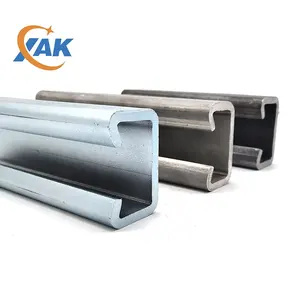 XAK 54*33 Cold formed Galvanized/ Stainless Steel C Channel for Riveted Anchor Channels C Cast in Halfen Channel