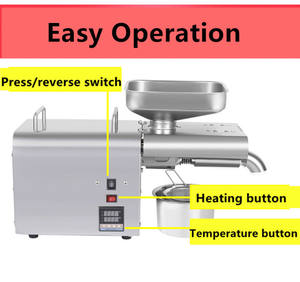 Бытовая мини-машина для экстракции оливкового масла, пресс для конопляного масла - Product Image 5