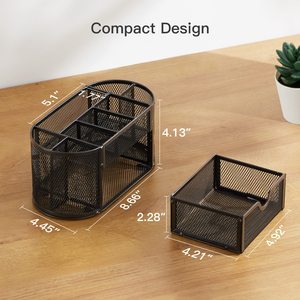 ODM Design personalizzato in metallo Set Organizer filo matita portapenne con forniture per <span class=keywords><strong>ufficio</strong></span> <span class=keywords><strong>accessori</strong></span> per cassettiere da <span class=keywords><strong>ufficio</strong></span> - Product Image 4