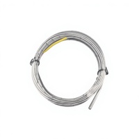 Sonda Termopar Tipo K/E/PT100/CU50, Sensor con Sonda de Acero Inoxidable de 4*40mm, Cable con Blindaje Trenzado de 1-5M, Longitud Personalizada para PID
