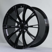 Rines Monobloque Forjados de 20 y 21 Pulgadas, 5x112, ET15mm, 66.6CB, Acabado Tipo Barril, TPMS, para Audi A7, S7, RS7 Sportback, Mercedes CLS AMG