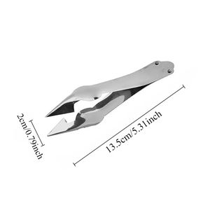 1 pièce Outil de cuisine domestique : Pince à retirer les noyaux d'ananas, de fraises et de melons, avec embout triangulaire, pour fruits et légumes - Product Image 6