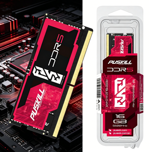 PUSKILL DDR5 32GB 5600MHz โมดูลหน่วยความจำ RAM สำหรับเดสก์ท็อป ดีไซน์สีเขียวดำ ประสิทธิภาพสูง อัปเกรดพีซี - Product Image 2