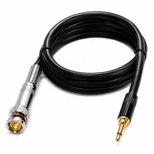 Câble stéréo BNC mâle vers prise 3,5 mm pour mixeur audio, enregistreur, <span class=keywords><strong>lecteur</strong></span> <span class=keywords><strong>DVD</strong></span>, convertisseur pour composants électroniques - Product Image 1