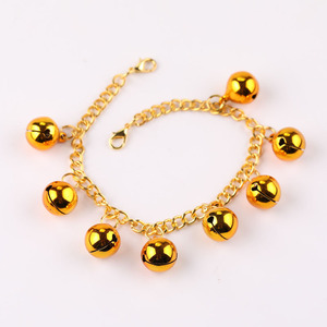 Fashion Anklets With Bells Zinc Alloy <b>Chain</b> 25cm Party Ethnic Style Performance Jewelry Silver Gold Color - Product Image 4