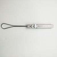 Pince de tension à fibre optique Tenseur de chute de fibre Herrajes de FTTH Outil de tension de fil d'acier Tenseur de câble en acier inoxydable