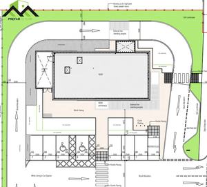Estructura de acero modular prefabricada de larga duración para uso comercial para restaurantes Cafeterías Oficinas - Product Image 6